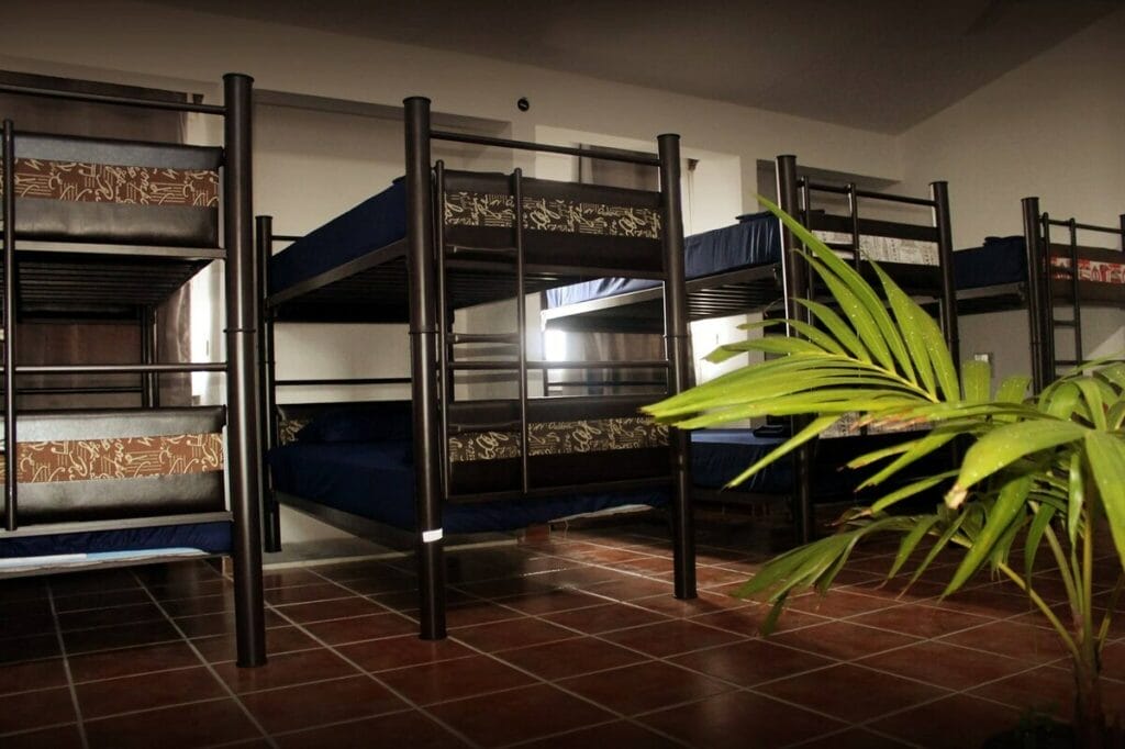 A couple of bunk beds in Venado.